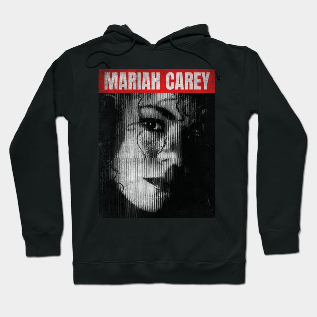 mariah carey urban bw Hoodie by partikelir.clr